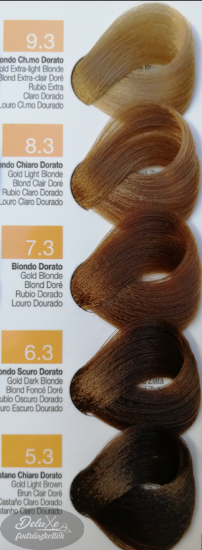 Beauty Long Evolution hajfesték 100 ml - Arany színek képe