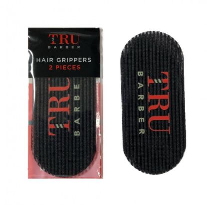 Kép TruBarber - Hair Grippers hajleválasztó lap (fekete-piros)