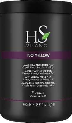 Kép HS Milano - No Yellow - Hamvasító maszk 1000 ml (Blonde)