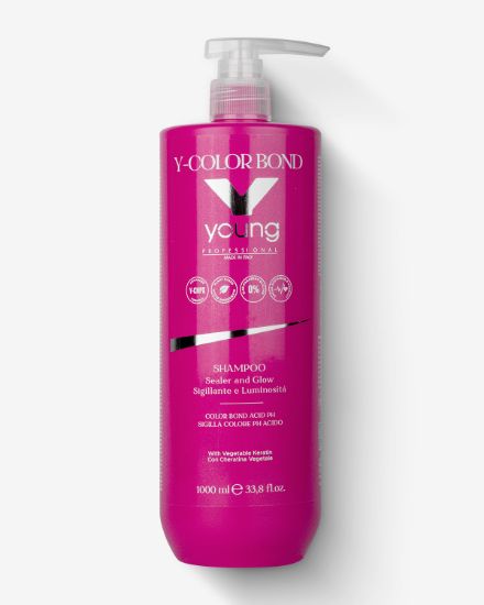 Young - Color Bond Longevity Színmegtartó sampon 1000 ml  képe