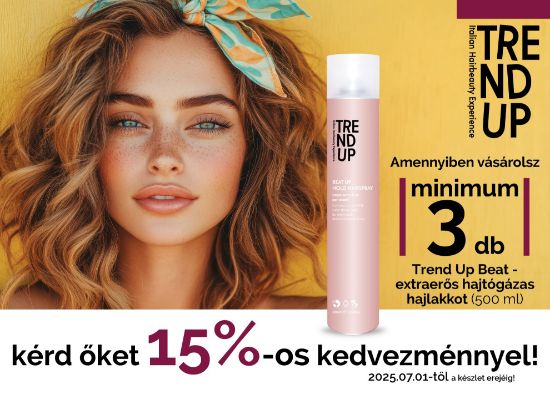 AKCIÓ - Trend Up - 3 db Extra erős hajtógázas hajlakk 500 ml képe