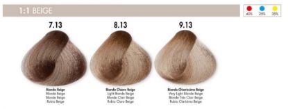 Kép HS Milano hajfesték 100 ml - Bézs színek (7.13-9.13)