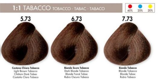 HS Milano hajfesték 100 ml - Dohánybarna színek (5.73-7.73) képe